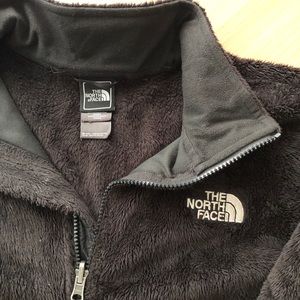 Women’s Faux Fur Black North Face Jacket